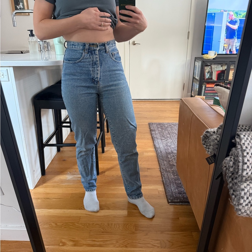 VINTAGE Giordano Blue Straight Leg Jeans